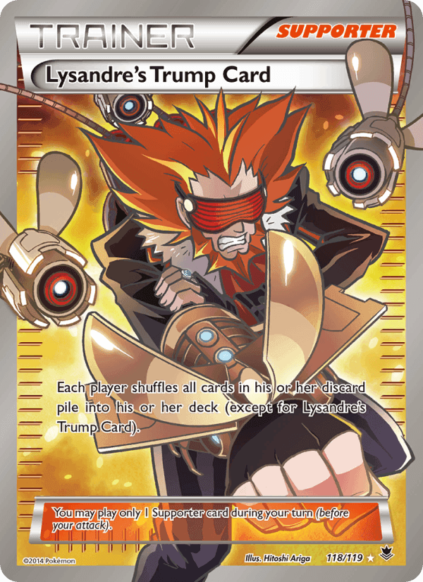 Lysandre's Trump Card, card 118 from Phantom Forces