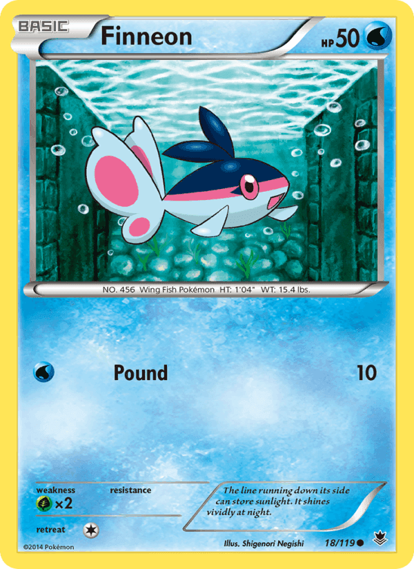 Finneon, card 18 from Phantom Forces