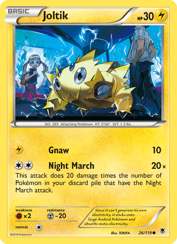 Joltik, card 26 from Phantom Forces
