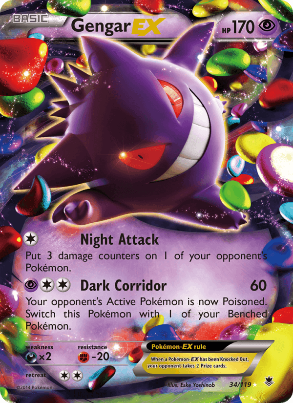 ファントムゲート の 34 番、Gengar EX