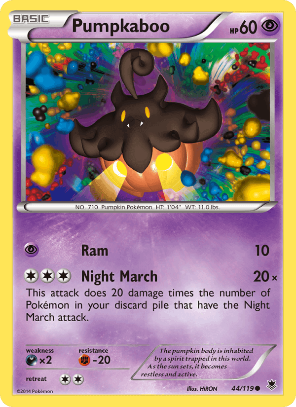 ファントムゲート の 44 番、Pumpkaboo