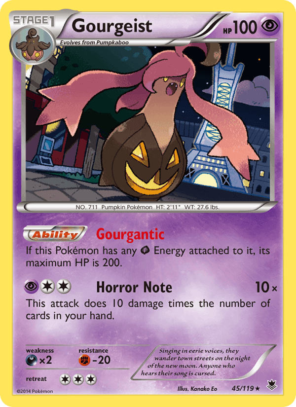 ファントムゲート の 45 番、Gourgeist