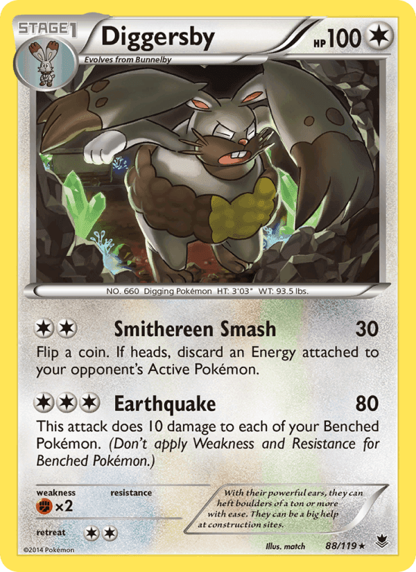 Diggersby, card 88 from Phantom Forces