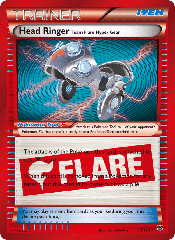 Head Ringer Team Flare Hyper Gear, card 97 from Phantom Forces