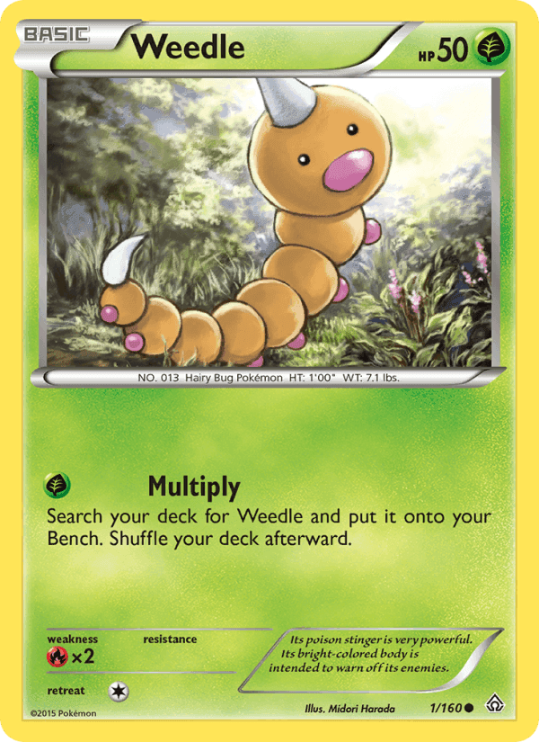 Primal Clash の 1 番、Weedle