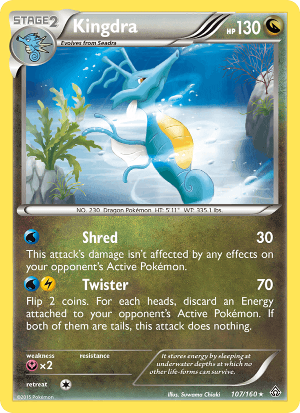 Kingdra, carta 107 di Primal Clash