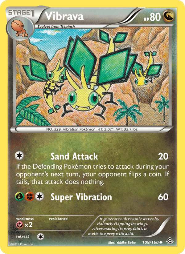 Vibrava, card 109 from Primal Clash