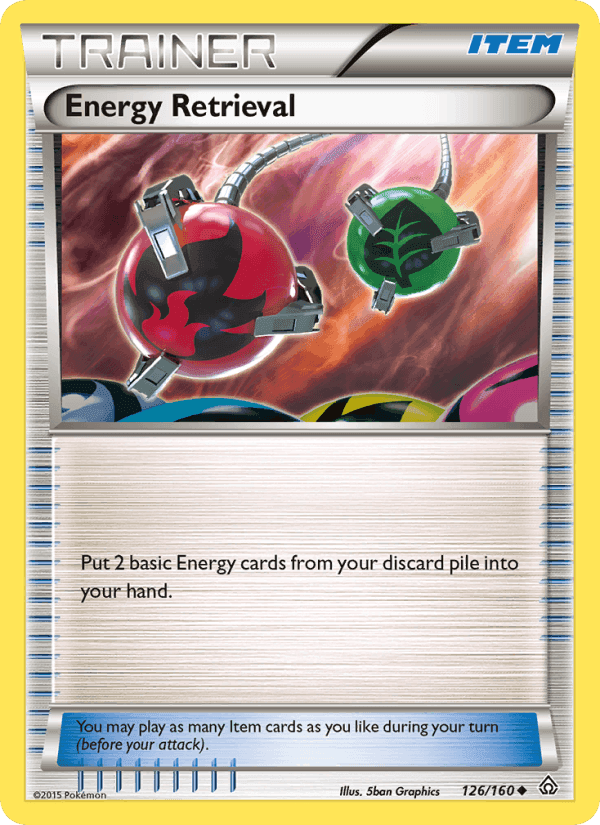 Energy Retrieval, card 126 from Primal Clash