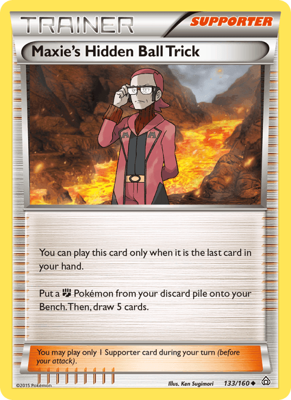 Maxie's Hidden Ball Trick, card 133 from Primal Clash