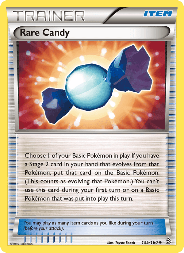 Rare Candy, card 135 from Primal Clash