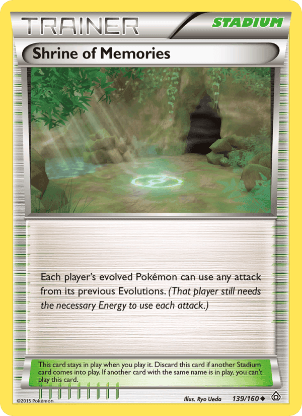 Shrine of Memories, card 139 from Primal Clash