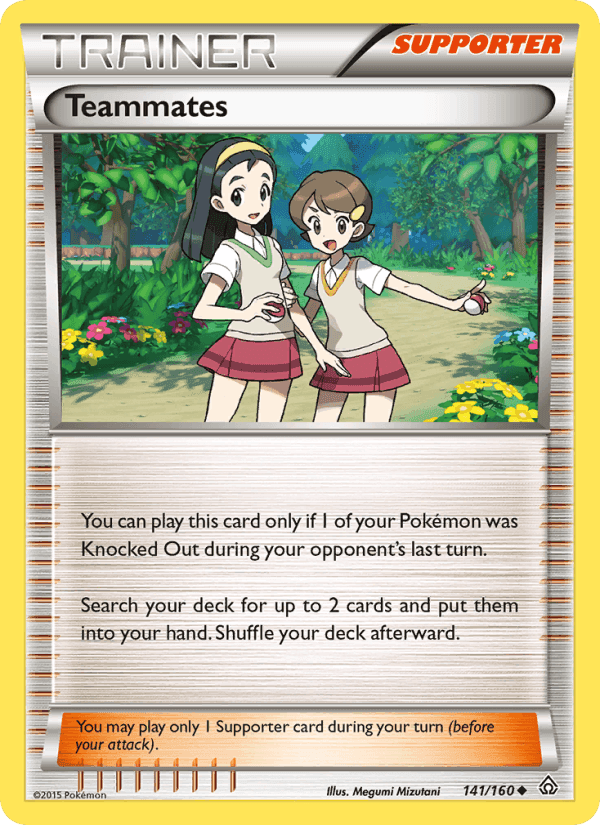 Teammates, card 141 from Primal Clash