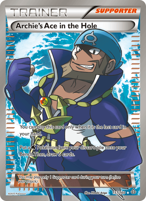 Archie's Ace in the Hole, card 157 from Primal Clash