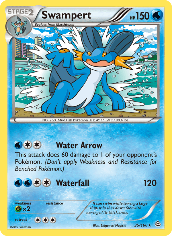 Primal Clash の 35 番、Swampert