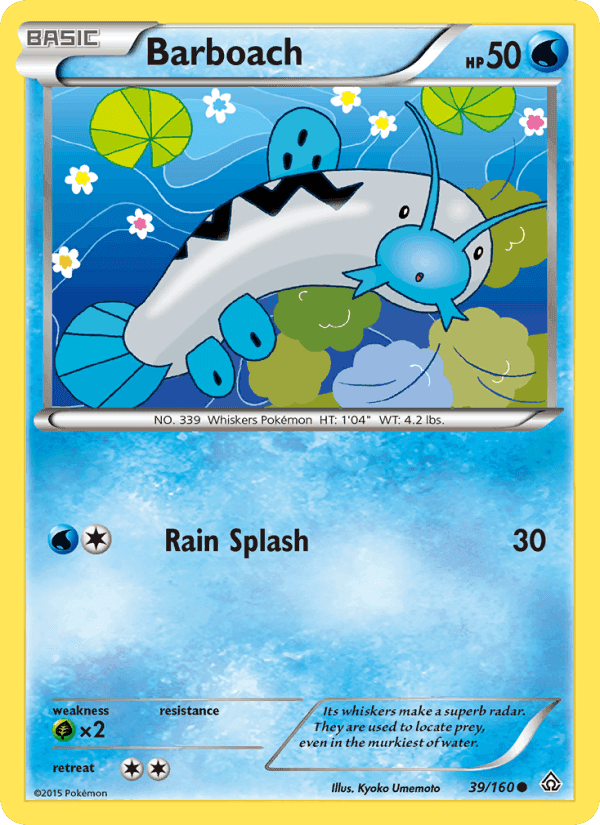 Barboach, card 39 from Primal Clash
