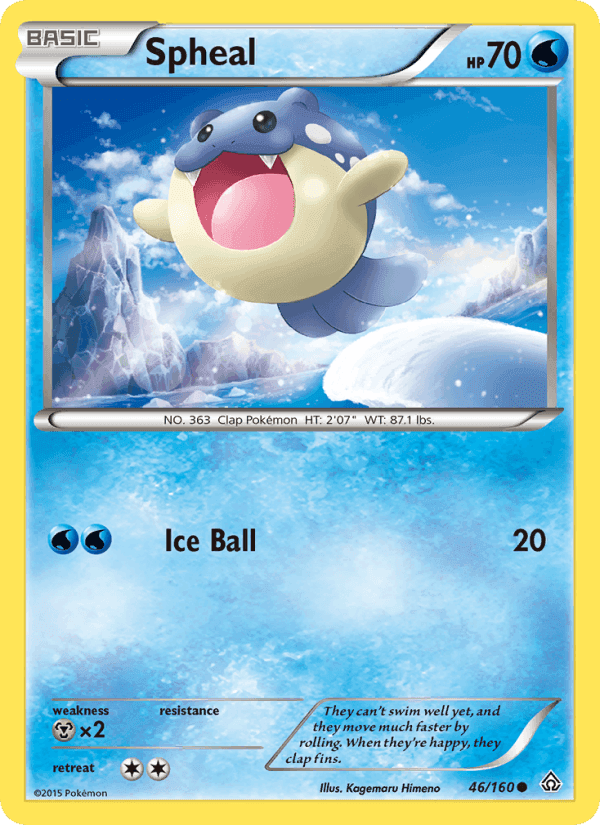 Primal Clash の 46 番、Spheal