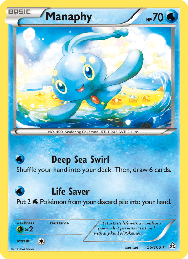 Manaphy, card 56 from Primal Clash