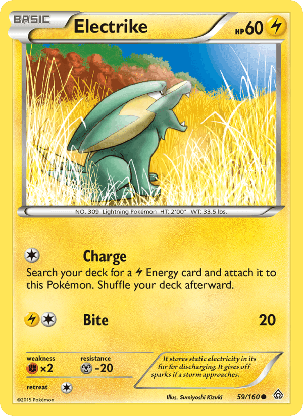 Electrike, card 59 from Primal Clash