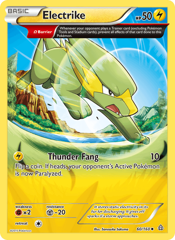 Electrike, card 60 from Primal Clash