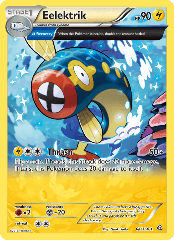 Eelektrik, card 64 from Primal Clash