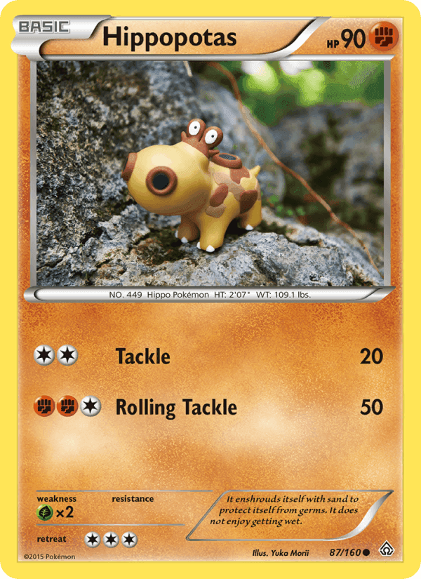 Hippopotas, card 87 from Primal Clash