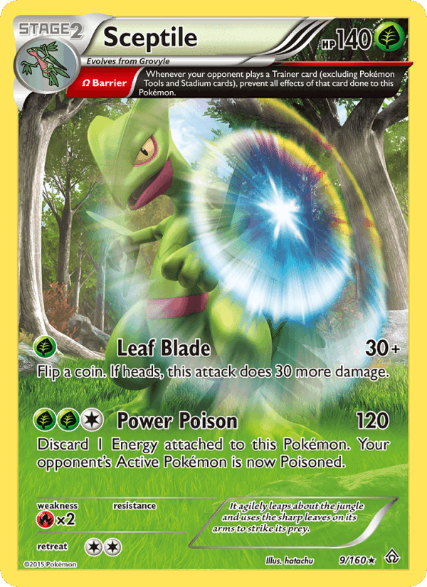 Primal Clash の 9 番、Sceptile