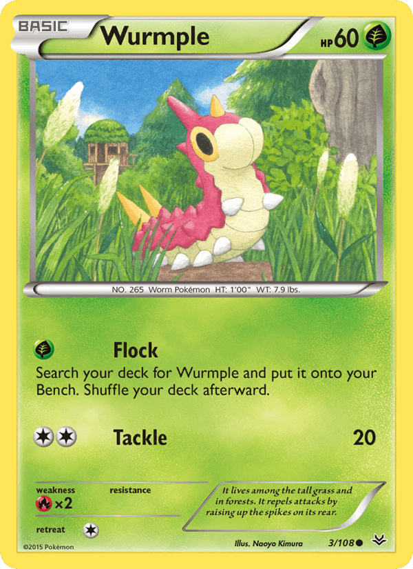 エメラルドブレイク の 3 番、Wurmple