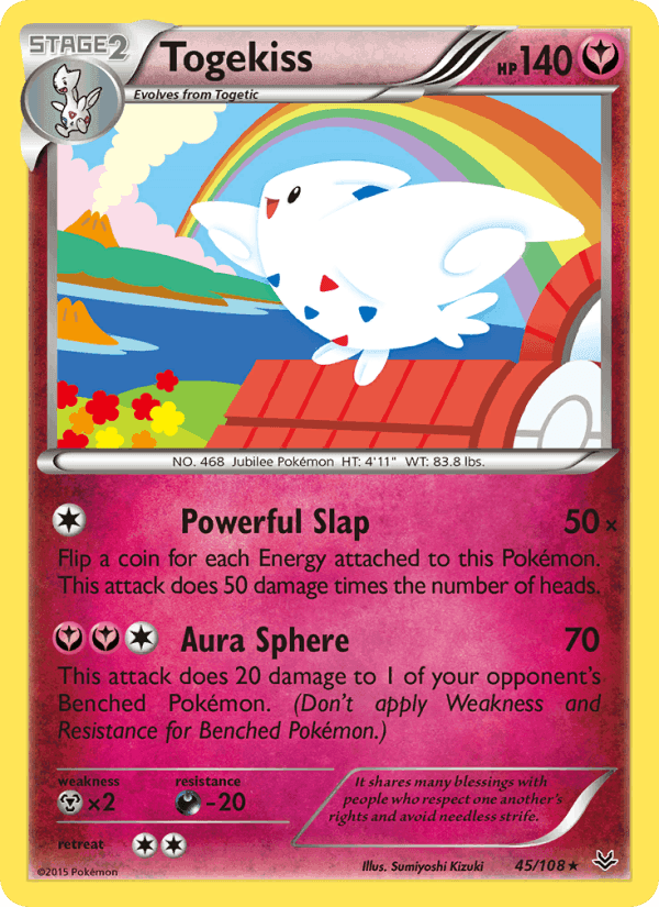 エメラルドブレイク の 45 番、Togekiss
