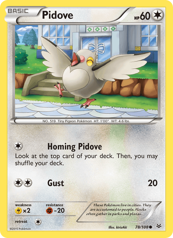 Pidove, card 78 from Roaring Skies