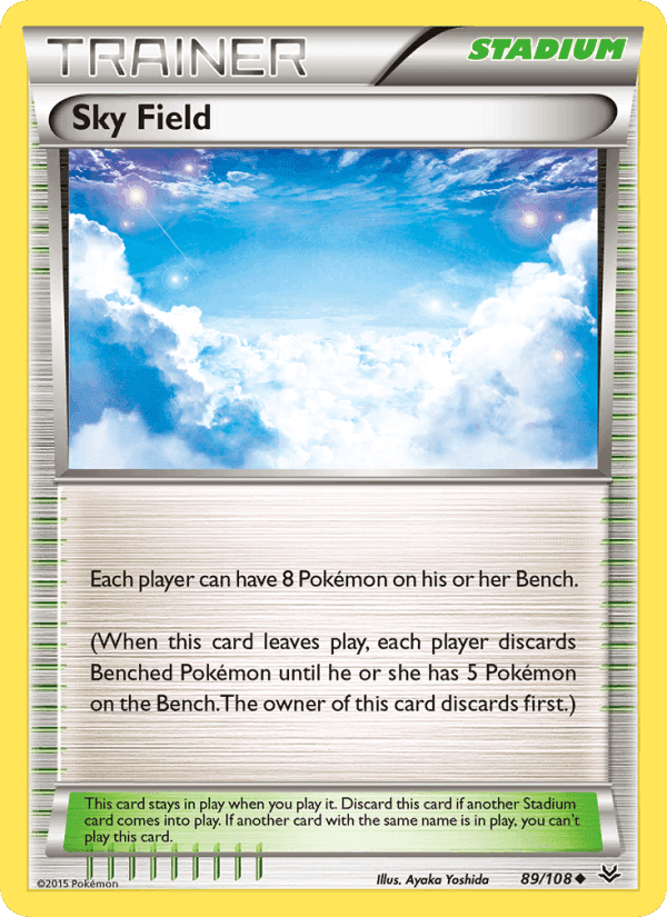 Sky Field, card 89 from Roaring Skies