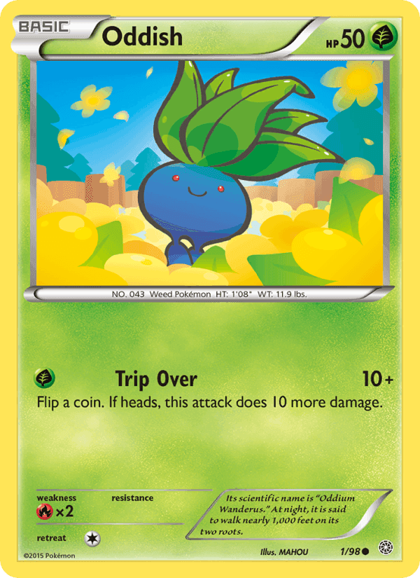 Oddish, carte 1 de Ancient Origins