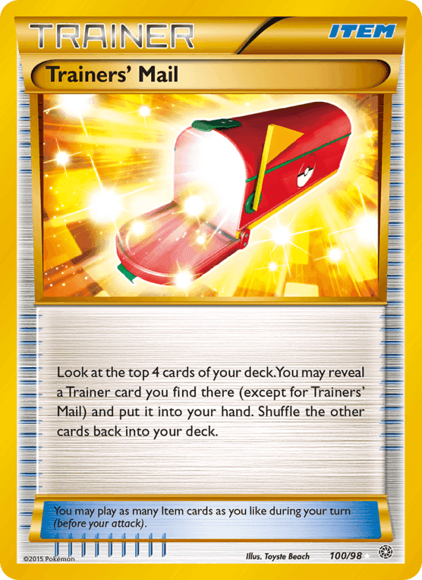 Trainers' Mail, carte 100 de Ancient Origins