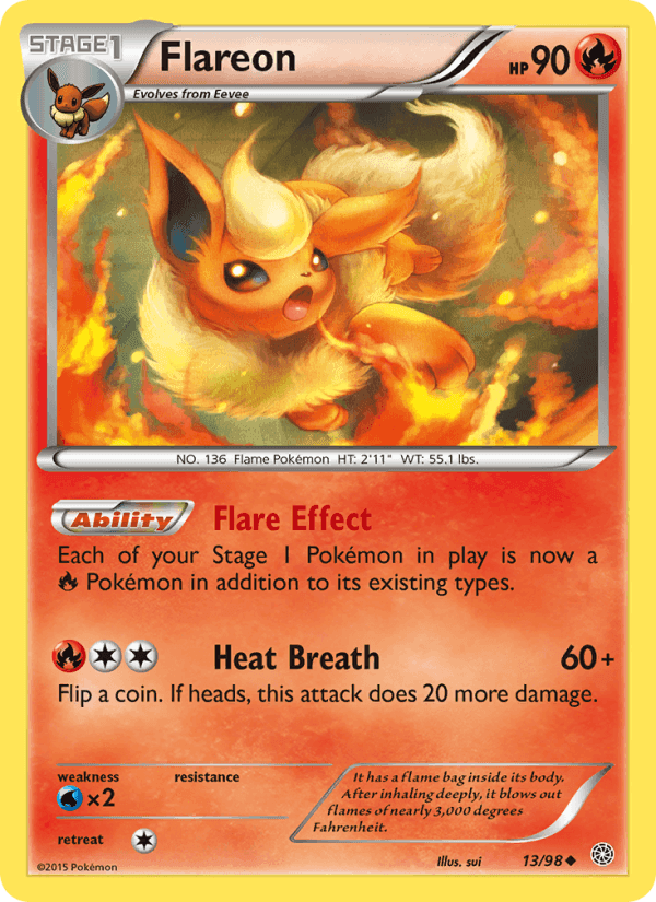 バンデットリング の 13 番、Flareon