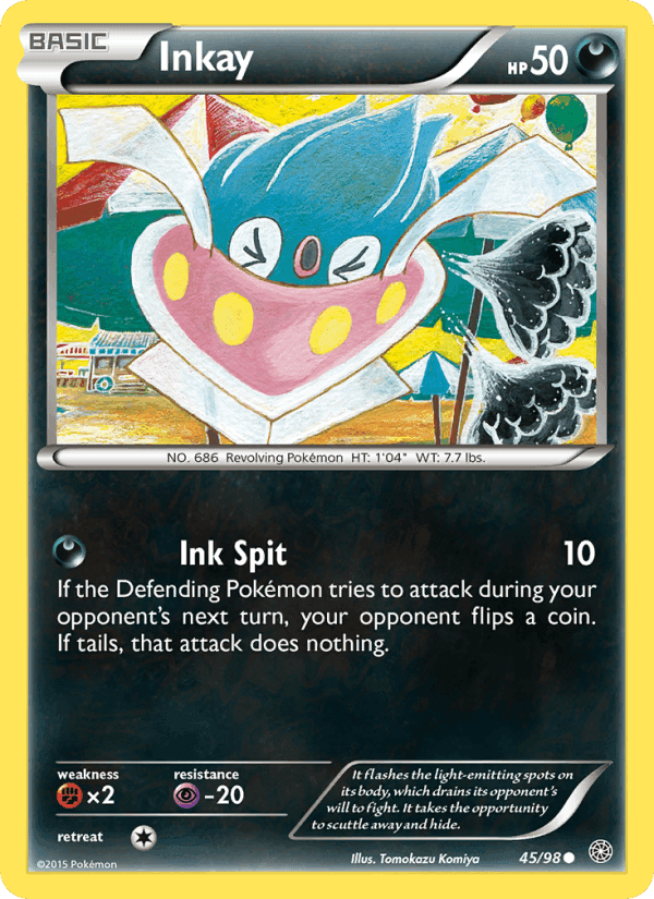 Inkay, card 45 from Ancient Origins