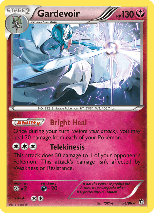 Gardevoir, card 54 from Ancient Origins