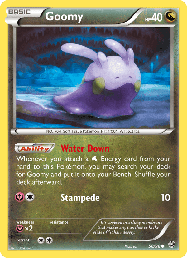 Goomy, card 58 from Ancient Origins