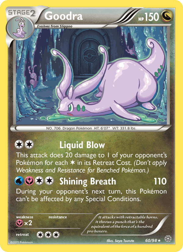 Goodra, carte 60 de Ancient Origins