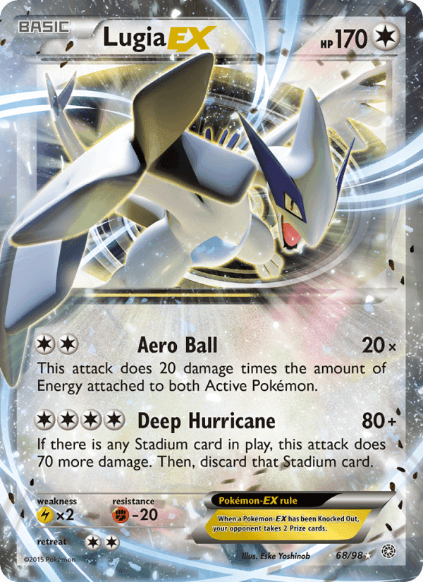 バンデットリング の 68 番、Lugia EX