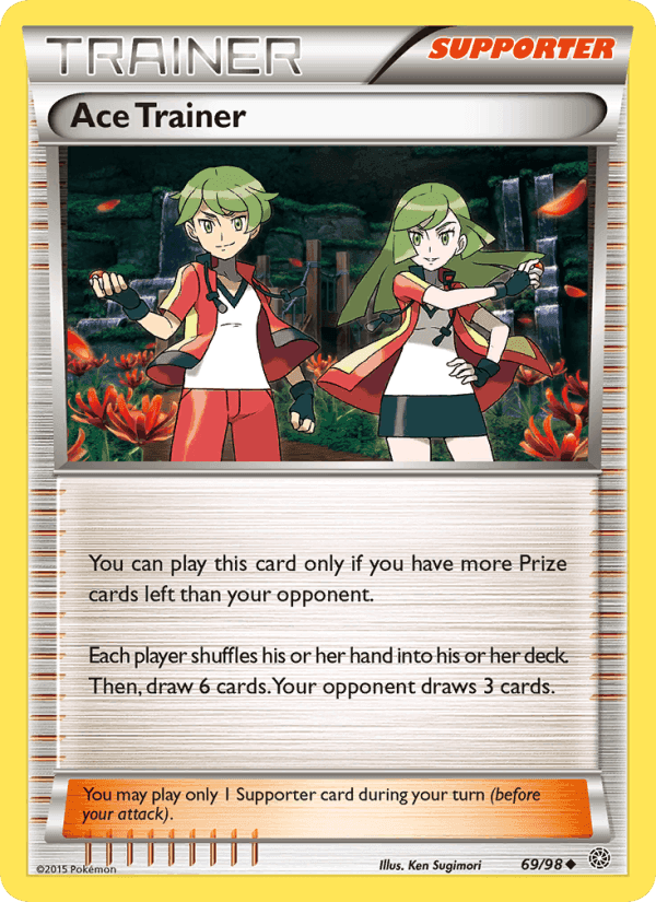 Ace Trainer, card 69 from Ancient Origins