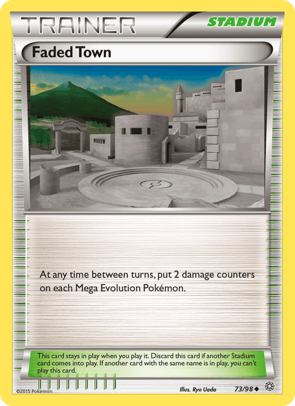 Faded Town, card 73 from Ancient Origins