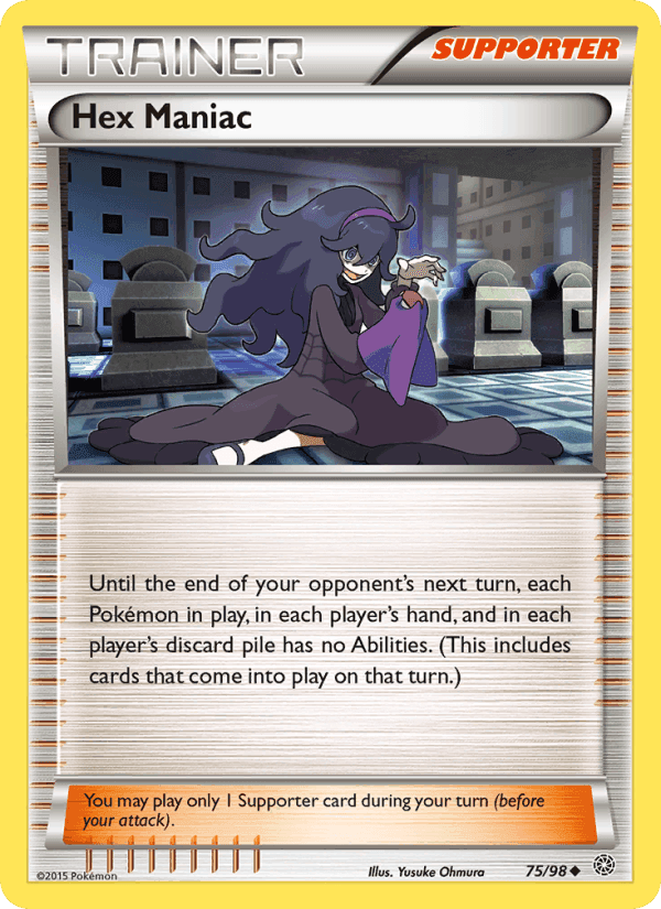 Hex Maniac, carta 75 di Ancient Origins