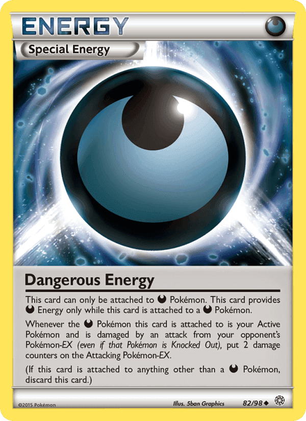 Dangerous Energy, card 82 from Ancient Origins