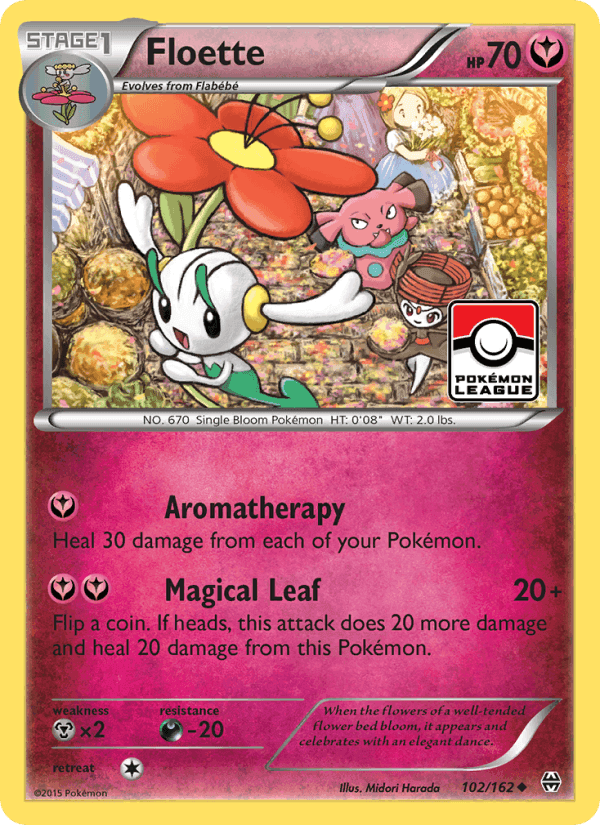 Floette, card 102 from BREAKthrough