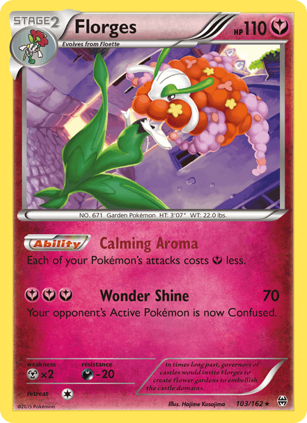 Florges, card 103 from BREAKthrough