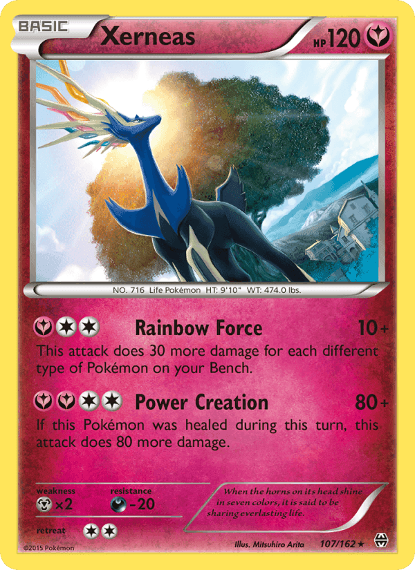 Xerneas, card 107 from BREAKthrough