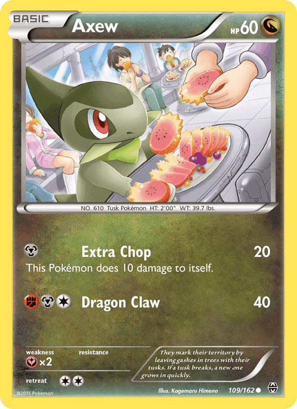 Axew, card 109 from BREAKthrough