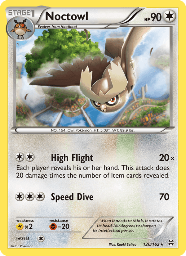 Noctowl, card 120 from BREAKthrough