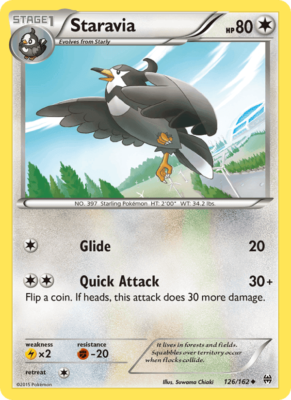 Staravia, card 126 from BREAKthrough
