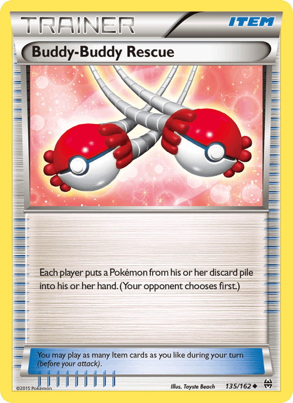 Buddy-Buddy Rescue, card 135 from BREAKthrough