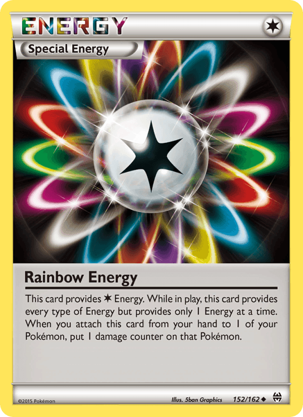 Rainbow Energy, card 152 from BREAKthrough